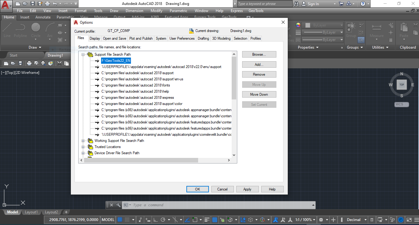 How To Disable Auto-loading Of GeoTools And CADPower: Manual Load On ...