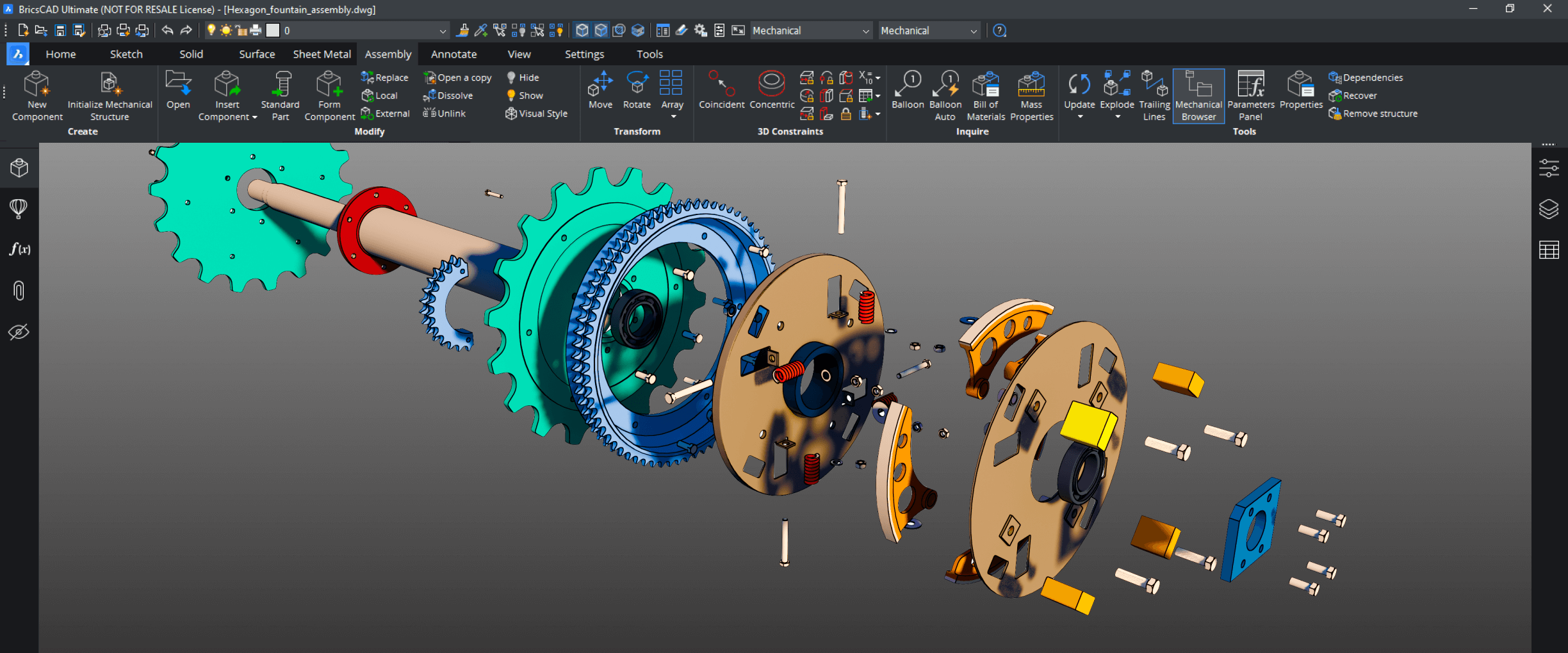 BricsCAD Mechanical - 2D & 3D CAD with Sheet Metal Design - Home of ...