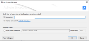 Network License Designsense BricsCAD