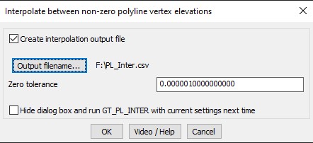 Interpolate polyline vertices CAD GeoTools