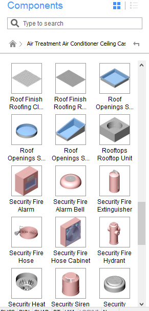 The Components Panel - BricsCAD BIM V19 – What’s New?