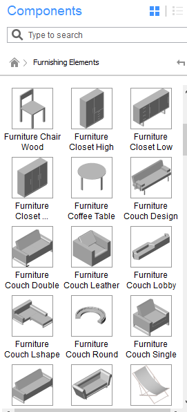 The Components Panel - BricsCAD BIM V19 – What’s New?