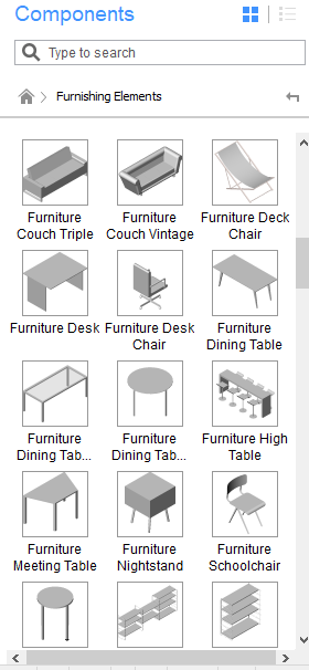 The Components Panel - BricsCAD BIM V19 – What’s New?