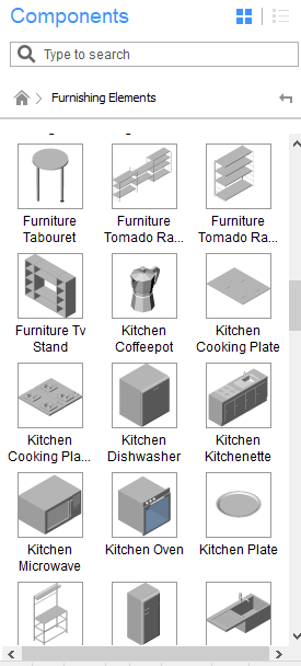 The Components Panel - BricsCAD BIM V19 – What’s New?