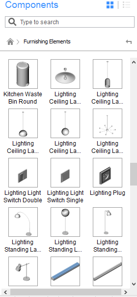 The Components Panel - BricsCAD BIM V19 – What’s New?