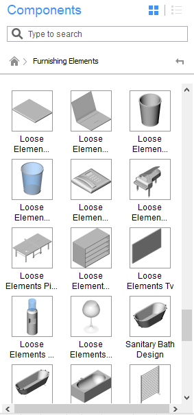 The Components Panel - BricsCAD BIM V19 – What’s New?