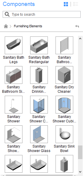 The Components Panel - BricsCAD BIM V19 – What’s New?