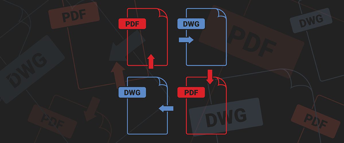 Round-tripping between PDF and .dwg and back in BricsCAD