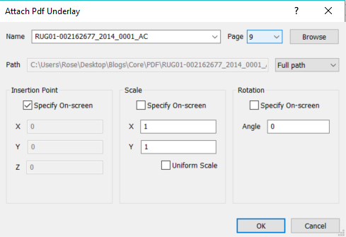 Round-tripping between PDF and .dwg and back in BricsCAD