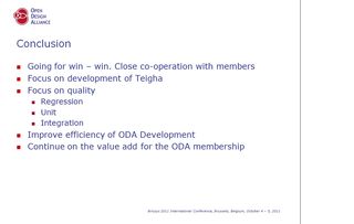 ODA and Bricsys - A presentation by Arnold Van der Weide