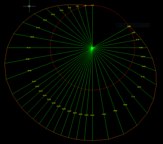 Drawing a CAM Profile (Knife Edge Follower Diagram) and Displacement Diagram in AutoCAD-BricsCAD