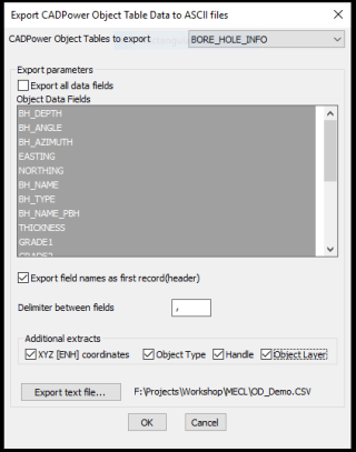 Introduces Object Table Data Plus More: GeoTools-CADPower V 20.03