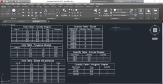 The first major update of GeoTools-CADPower 20.02: Engineering BOM Adds a Quick Sheet Calculator, Hole-Table Gets a Shot in the Arm