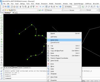 Polyline_vertex_edit_using _context_menu