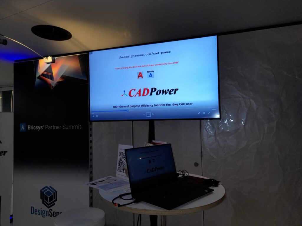 CADPower at the Bricsys Partner Summit 2022 Brussels