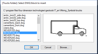 Mining-Geological Symbols, Concept Modeling and More with GeoTools-CADPower V 17.06 Update