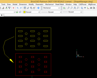 Managing Geometric Shapes in BricsCAD with CADPower