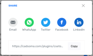 CADSOMA India Instagram WhatsApp LinkedIn Twitter Share