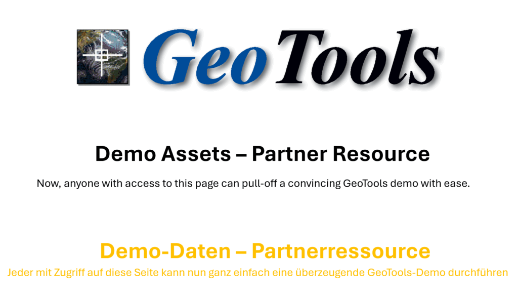 GeoTools Demo Set