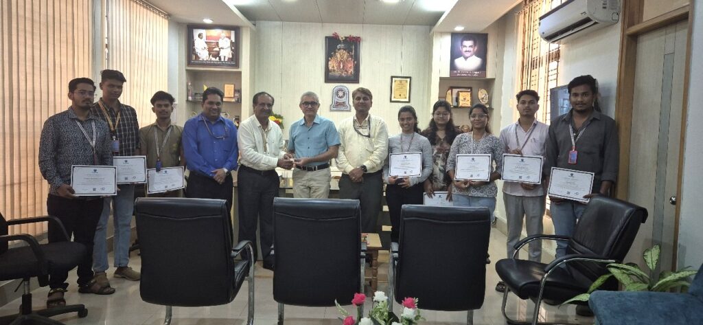 Designsense first Internship batch from SDM College of Engineering