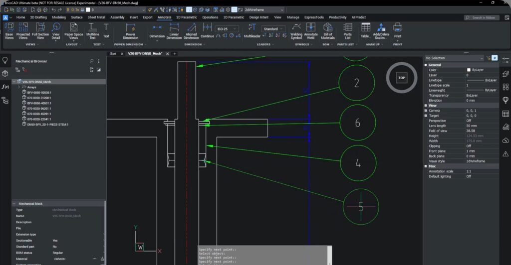 parts list bricscad v26 img 6