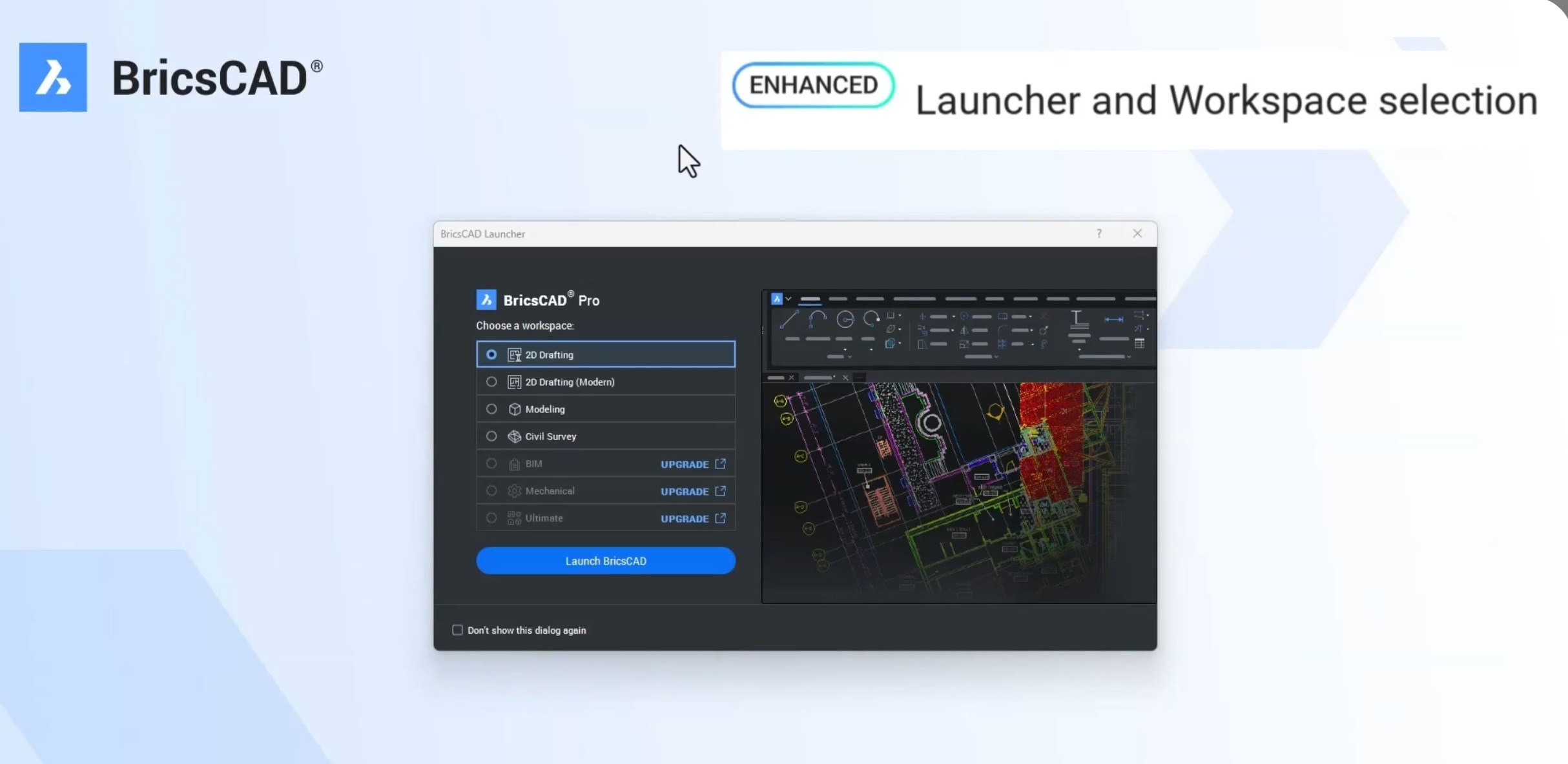 What’s new in V26 for BricsCAD Lite and Pro for 2D drafting