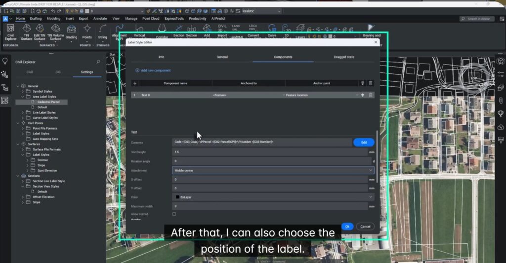 gis labels bricscad v26 img 3