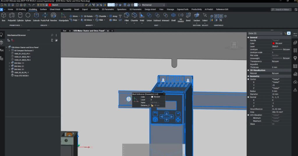 seamless assembly bricscad v26 img 4