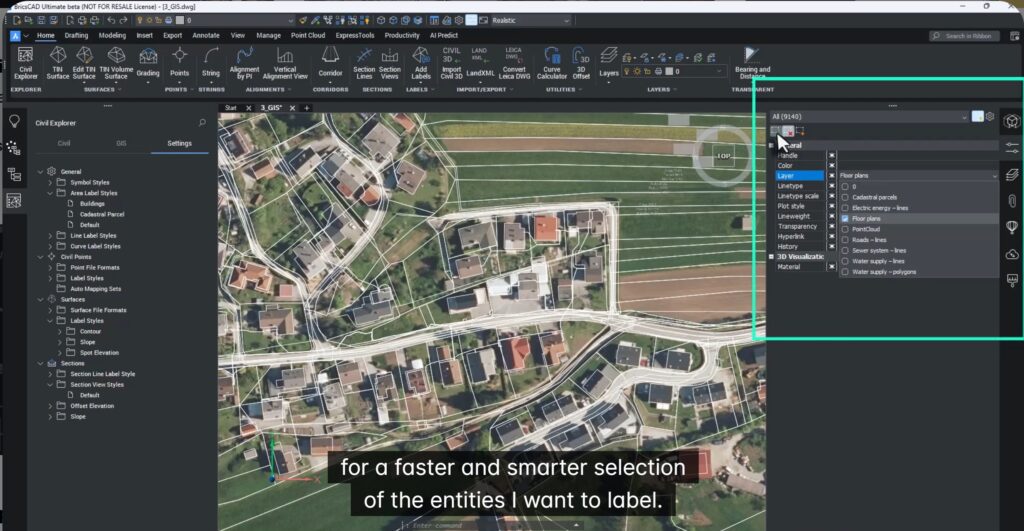gis labels bricscad v26 img 4