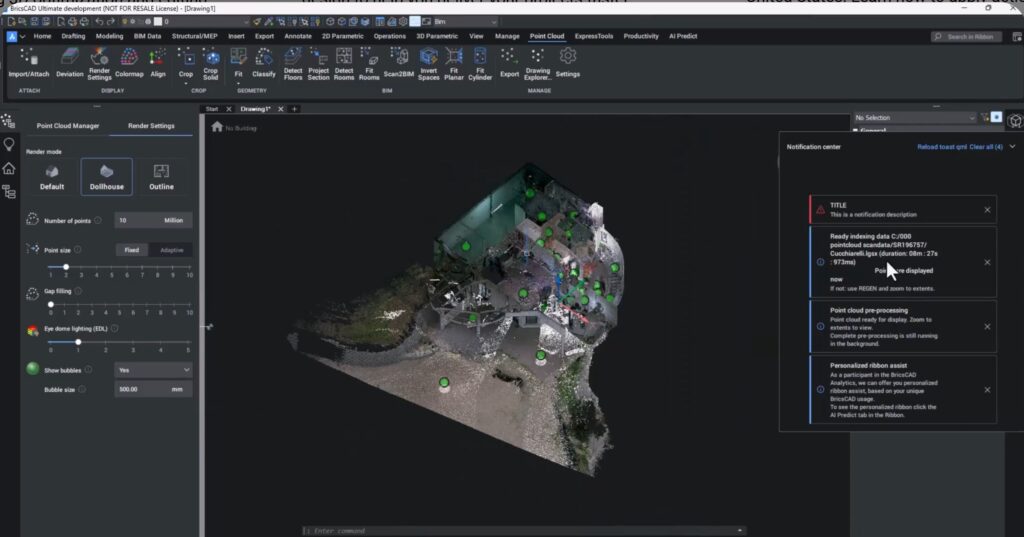 point clouds bricscad v26 img 5