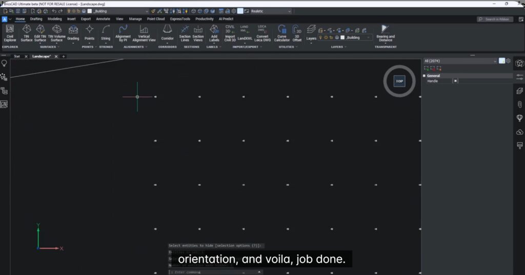 civil points bricscad v26 img 5